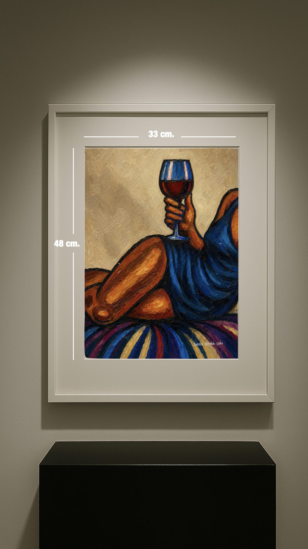 brindis azul